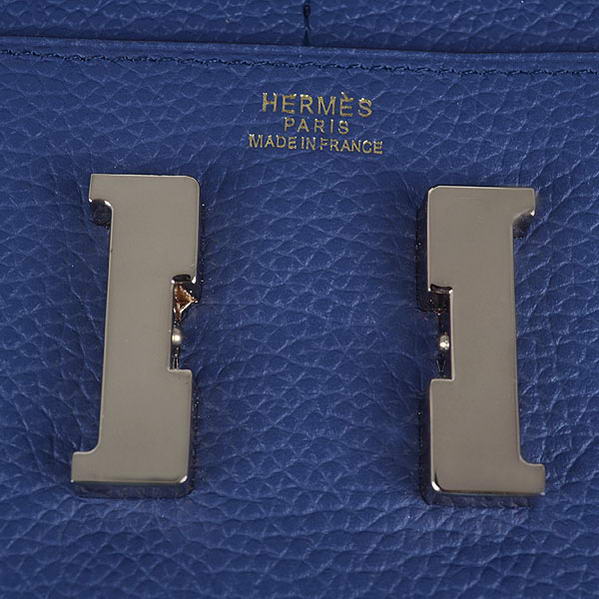Cheap Fake Hermes Constance Long Wallets Royalblue Calfskin Leather Gold